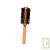 Brosse cheveux ronde en bois, poils naturel de sanglier