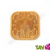 Jeu de labyrinthe en bois, 5 billes