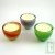 Bougie parfum�e 100% bio + verre recycl�