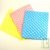 Lavettes microfibres chiffon-�ponge 17x20cm, lot de 3