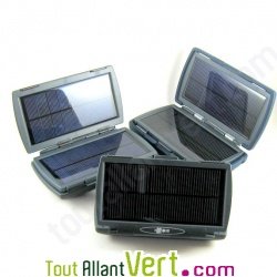 Chargeur de piles solaires e-GO! hybride 4W max.