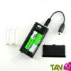 Freeloader chargeur de piles AA et AAA + 2 piles AA via USB ou solaire