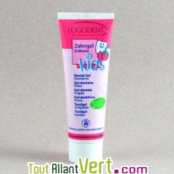 Dentifrice bio � la fraise pour enfant, 50 ml