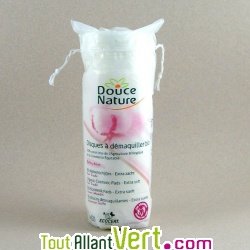 Disques � d�maquiller en coton bio x60