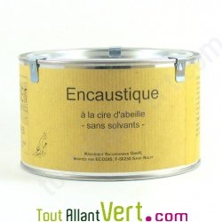 Encaustique à la cire bio 1 litre, traitement de surface écolo!