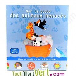 Jeu sur la piste des animaux menac�s