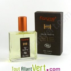 Eau de toilette bio au c�dre bio, Florame, 100ml