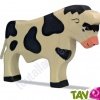 Taureau en bois debout 13,5cm