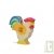 Coq en bois 7,5 cm