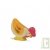 Poule en bois qui picore 6,5 cm