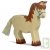 1 x Cheval blanc en bois 15,5 cm