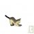 Petit chat en bois pr�t � bondir 3,3 cm
