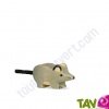 Souris grise en bois 3 cm