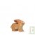 Lapin en bois pr�t � bondir 4x5,5 cm