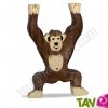 Chimpanz� en bois debout 13 cm