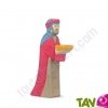 Gaspard en bois, le roi mage 14,5 cm