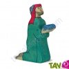 Balthasar en bois, le roi mage 11,5 cm