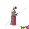 Figurine de Marie en bois, 14 cm