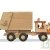 Benne � ordure en bois 30x17 cm