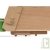 Benne � ordure en bois 30x17 cm