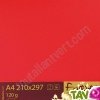 Papier couleur recycl�e A4 Forever Rouge 160g
