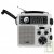 Radio ETON � alimentation propre AM/FM/ondes courtes multifonctions FR250 Metal