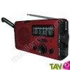 Radio ETON � alimentation propre AM/FM/ondes courtes multifonctions FR350 Rouge