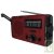 Radio ETON � alimentation propre AM/FM/ondes courtes multifonctions FR350 Rouge