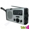 Radio ETON � alimentation propre AM/FM/ondes courtes multifonctions FR350 M�tal