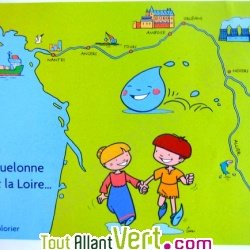 Cahier � colorier Thierry et Maguelonne en papier recycl�