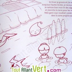 Cahier � colorier Thierry et Maguelonne en papier recycl�