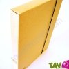 Bo�te de classement recycl�e - couleur sable - Dos 35mm