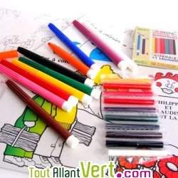 Kit coloriage �colo: histoires � colorier mat�riel inclus