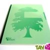 Cahier recycl� A4 renforc� petits carreaux Vert 192 pages