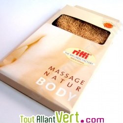 Gant de massage chanvre et coton