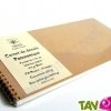 Carnet de dessin recycl� panoramique 18x34cm 50 pages, 220g