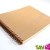 Carnet de dessin recycl� Pastel tri-colore 28x34cm 60p 175g