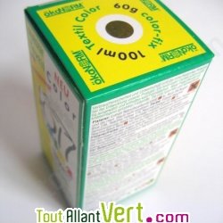 Teinture �cologique pour textiles coloration Olive + r�actif �ko-Tex