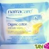Lingettes intimes feminines en coton biologique, x12