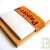 Enveloppes recycl�es rustiques brunes + cartes blanches x20