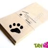 Enveloppes rustiques Empreinte en papier recycl� 110x220 lot de 25