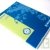 Cahier recycl� Grands Carreaux A4 96p Bleu Forever For�ts Vertes