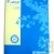 Cahier recycl� Petits carreaux A4 96p Bleu Forever