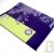 Cahier recycl� 24x32cm Grand carreaux 96p Violet Forever