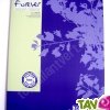 Cahier recycl� Grand carreaux 24x32cm 96p Violet Forever For�ts Vertes