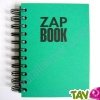 Bloc spirale uni recycl� A6 80g 320 pages Vert s�rie ZapBook