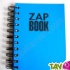 Bloc spirale uni recycl� A6 80g 320 pages Bleu s�rie ZapBook
