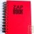 Bloc spirale uni recycl� A6 80g 320 pages Rouge s�rie ZapBook