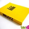 Bloc uni encoll� recycl� A6 80g 320 pages Jaune s�rie ZapBook