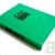 Bloc uni encoll� recycl� A6 80g 320 pages Vert s�rie ZapBook